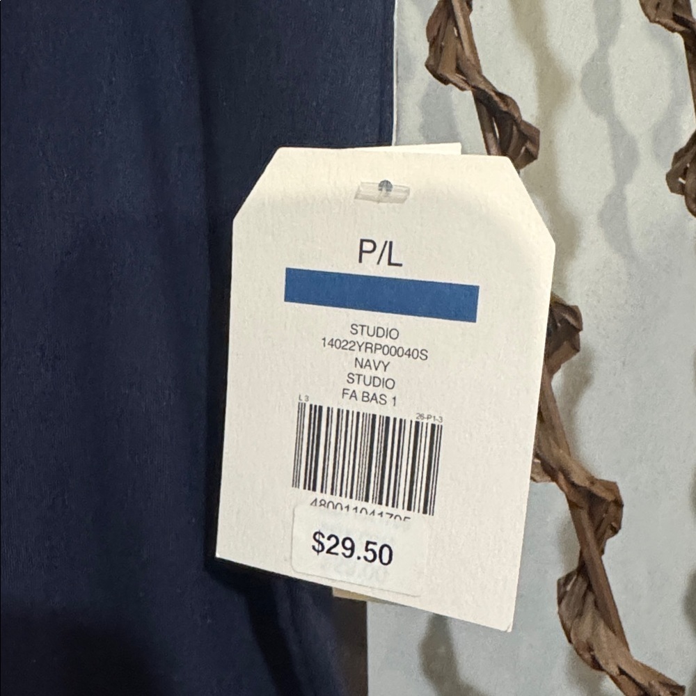 Wonderly Studio Navy High Rise Leggings P/L NWT Stretch - Picture 4 of 7